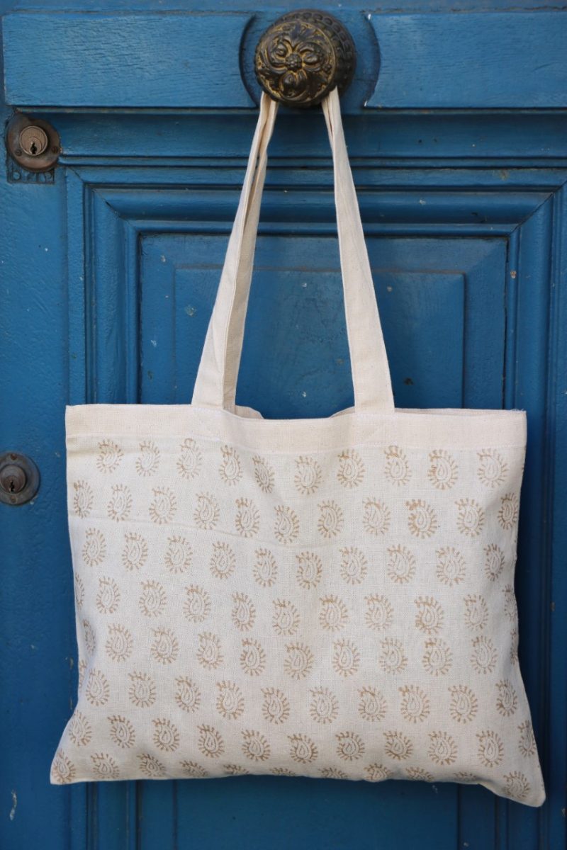 tote bag coton solidaire YVA Océan Indien