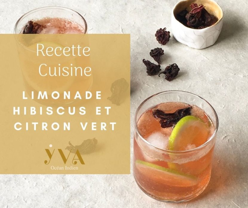 limonade hibiscus citron vert