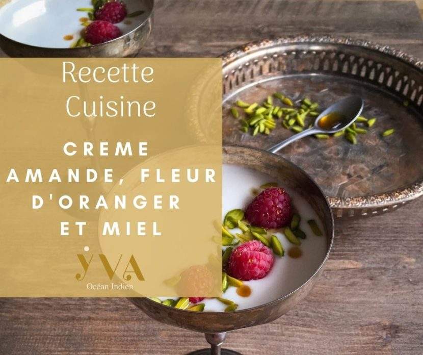 crème fleur d'oranger amande miel