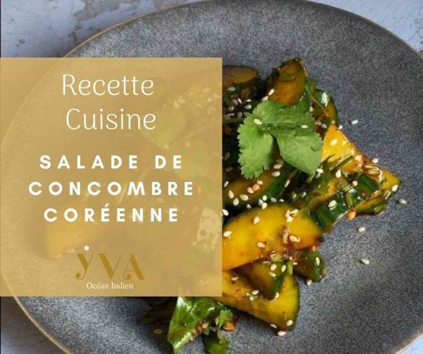 salade concombre coréenne