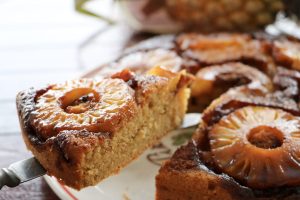 gâteau renversé à l'ananas