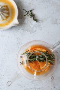 infusion orange et romarin